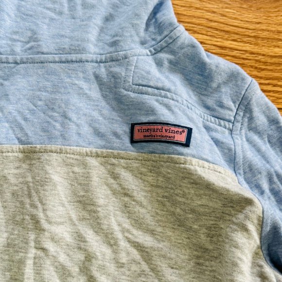 Boy Vineyard Vines half zip Shep Shirt pullover Size Large - Picture 3 of 4